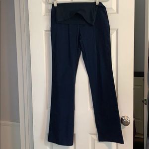 Navy maternity pants
